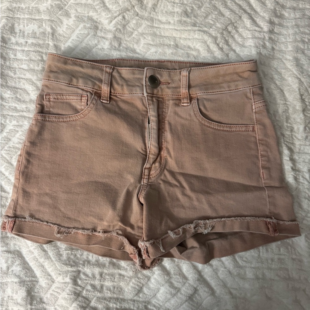 American Eagle Outfitters Rose Pink Jean Shorts